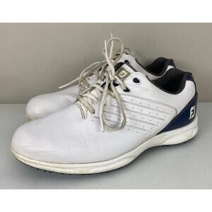 Men FootJoy FJ Arc SL leather spikeless athletic golf shoes sneakers, 11W